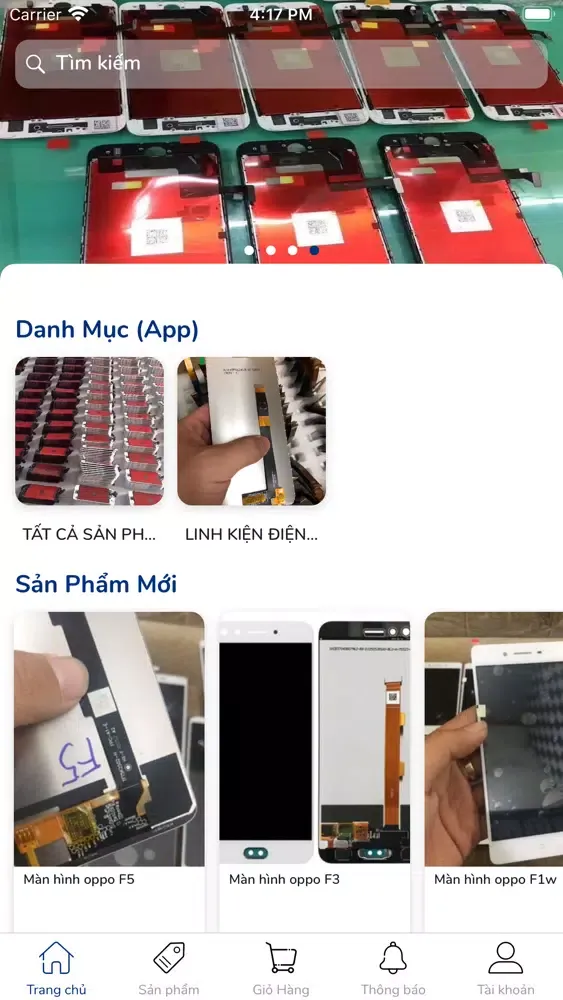 Capturas de pantalla de Linh kiện điện thoại giá sỉ