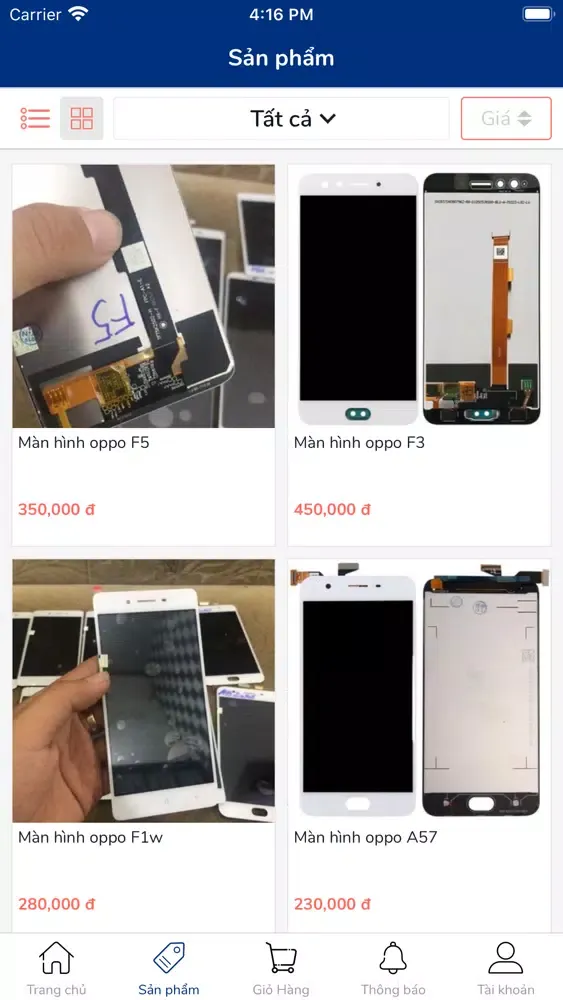 Capturas de pantalla de Linh kiện điện thoại giá sỉ