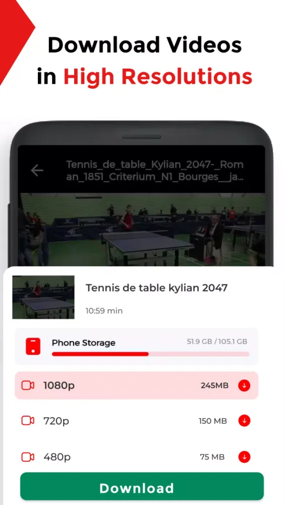 All Video downloader & Player Ekran Görüntüleri
