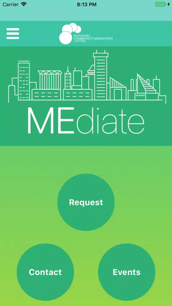 MEdiate Baltimore سکرین شاٹس