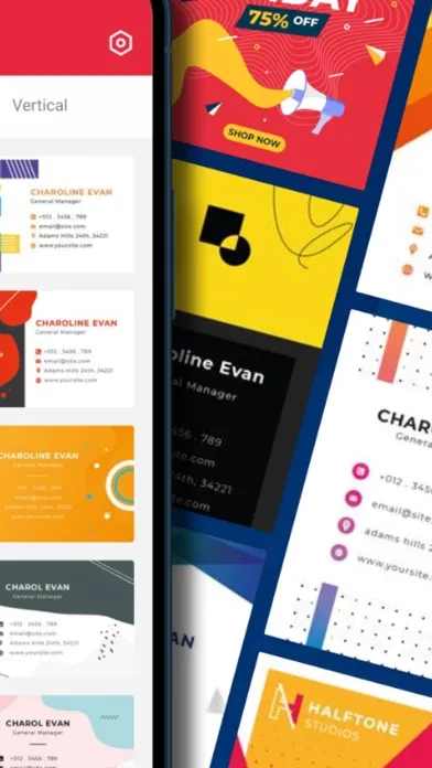 Скриншоты Business Card Maker - Editor