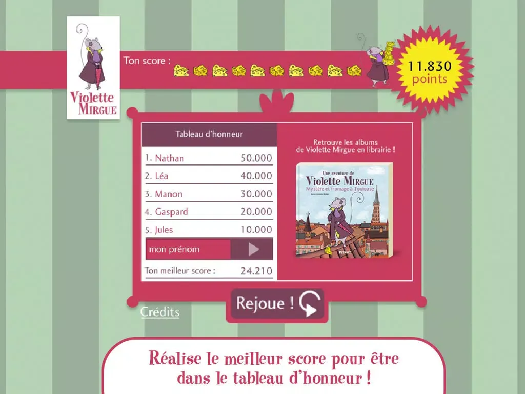 Capturas de pantalla de Violette Mirgue - Le jeu iPad 