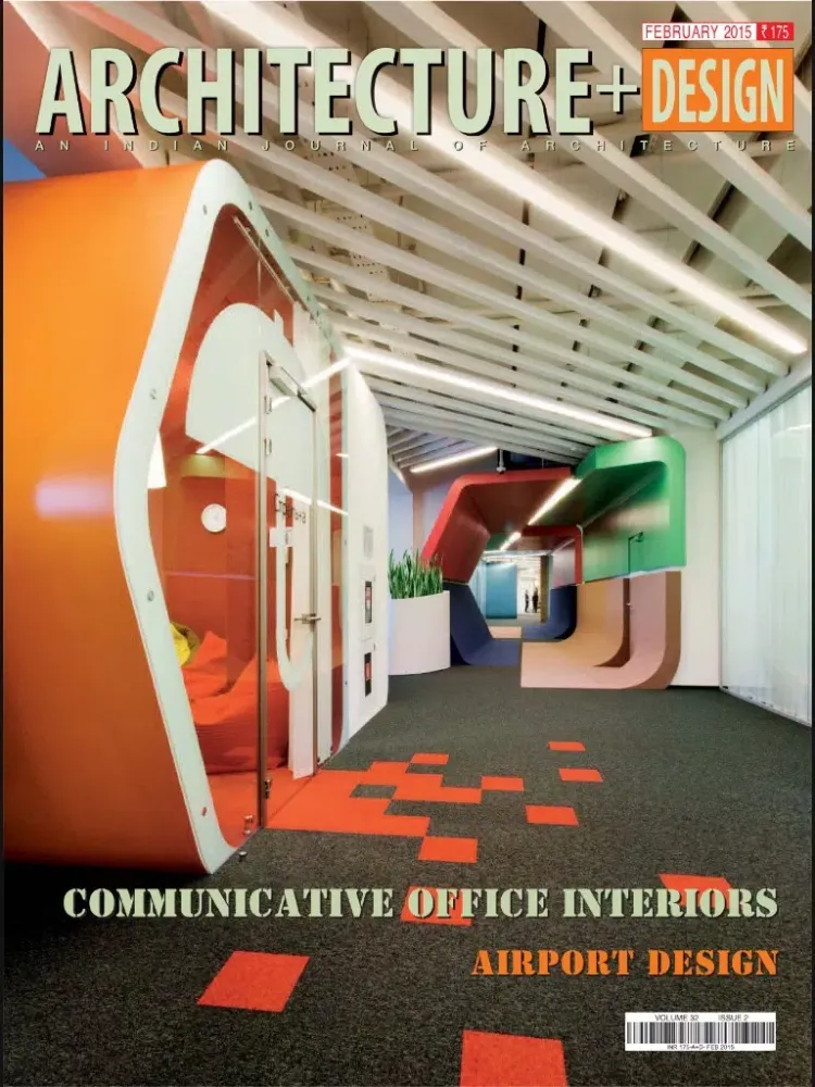 Tangkapan skrin Architecture + Design magazine iPad 
