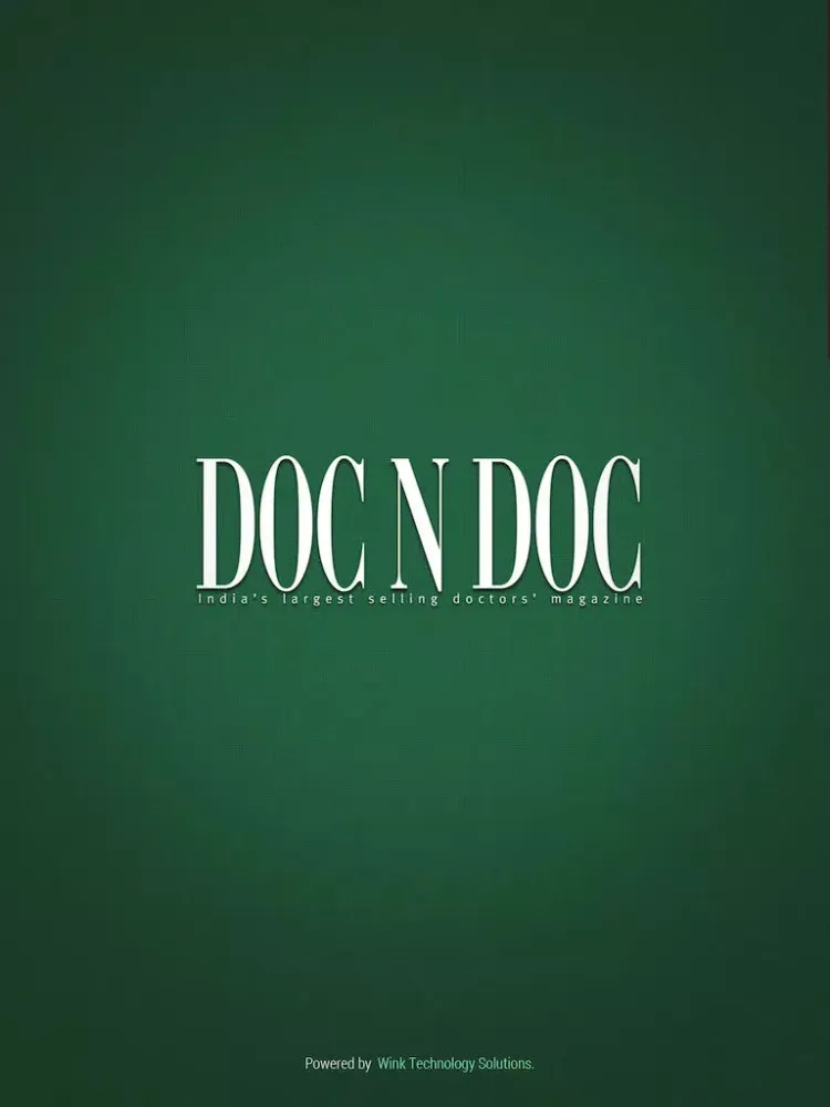 Tangkapan skrin Doc N Doc magazine iPad 