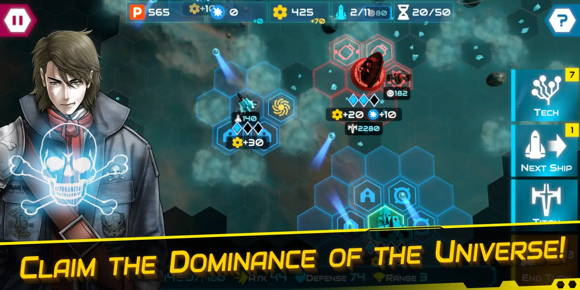 Capturas de pantalla de Starship Battle Titan