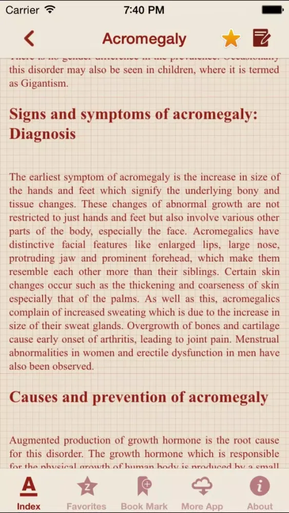 Tangkapan layar Diseases Dictionary Offline: Pro