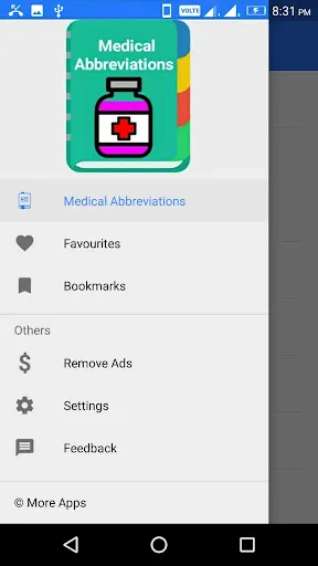 Medical Abbreviations Screenshots