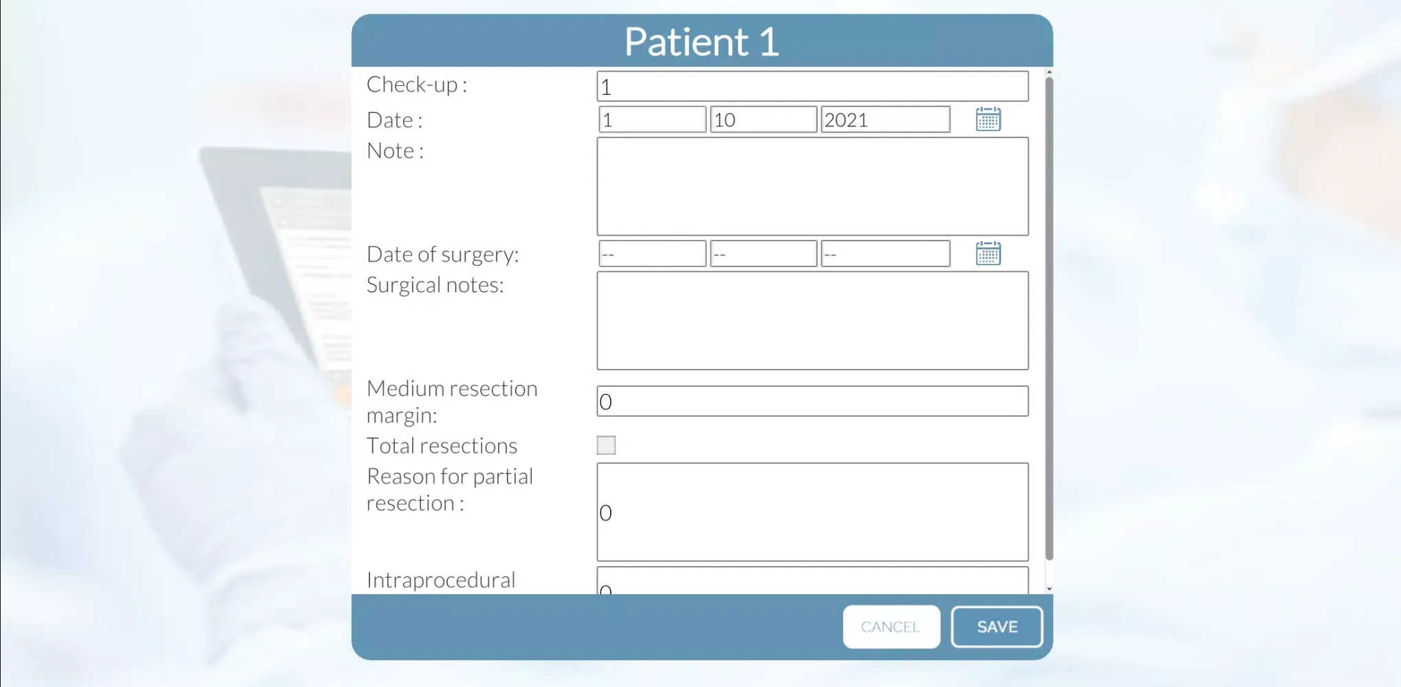 LIVER-NOTE Screenshots