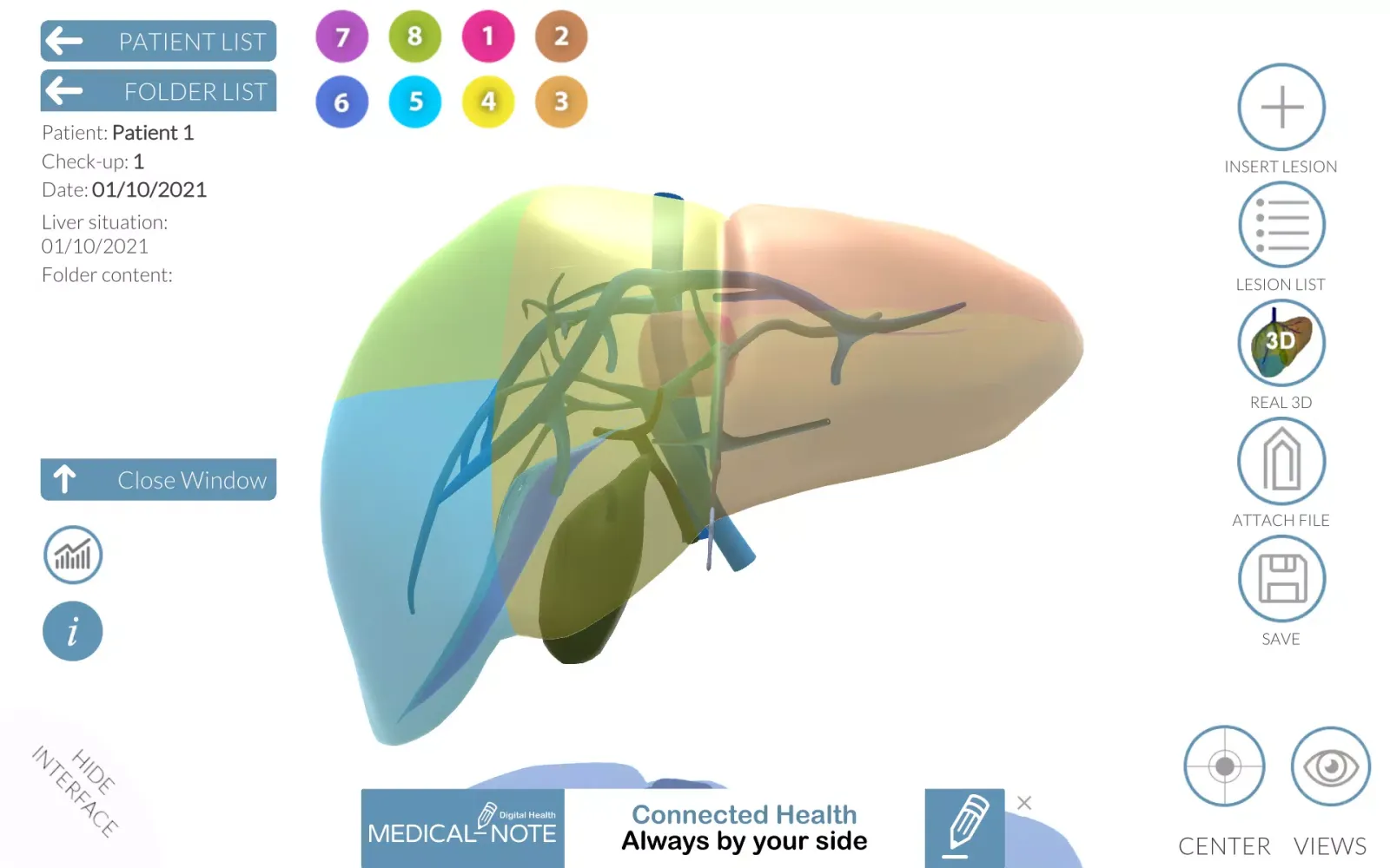 LIVER-NOTE Screenshots