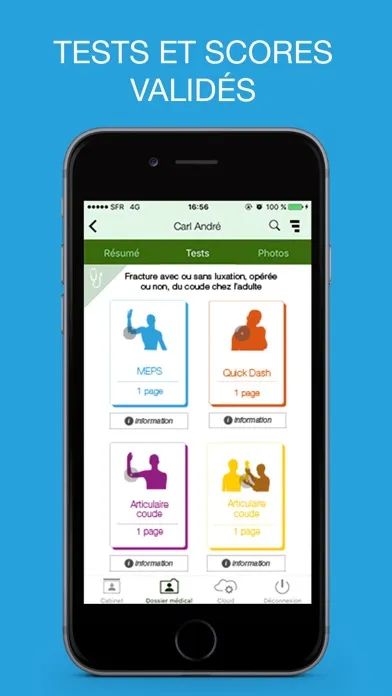 ภาพหน้าจอของ Kinéapp by Medicapp