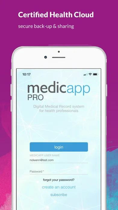 Capturas de tela do Medicapp Pro
