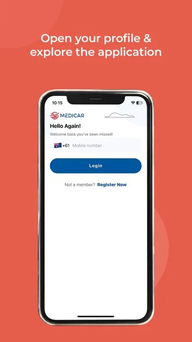Ảnh chụp màn hình của Medicar