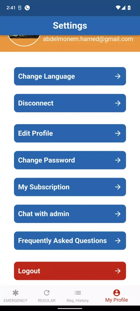 MediCare Egypt Provider App Screenshots