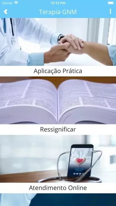 Capturas de pantalla de MEDICINA GERMÂNICA NA PRÁTICA