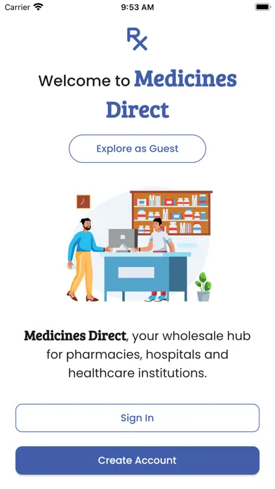 Capturas de tela do Maxcare Direct