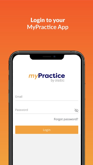Ảnh chụp màn hình của MyPractice by oladoc