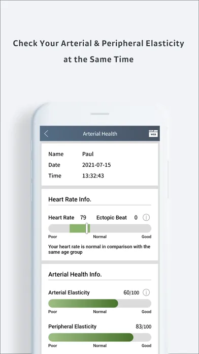 Smart Pulse - Health Monitor سکرین شاٹس