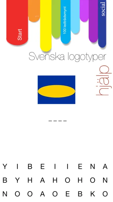 Скриншоты Svenska logotyper Spel