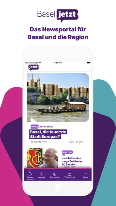 Zrzuty ekranu Baseljetzt