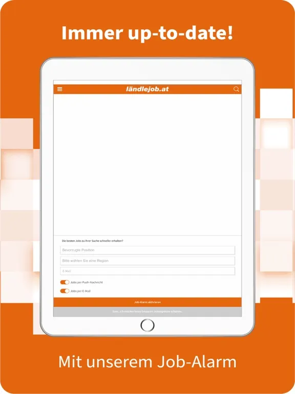 Скриншоты ländlejob.at - Jobs Vorarlberg iPad 