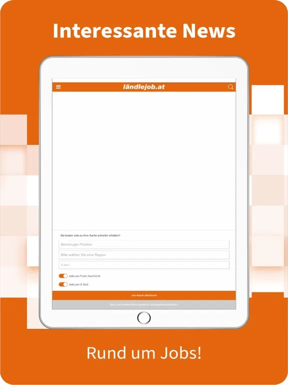 Скриншоты ländlejob.at - Jobs Vorarlberg iPad 