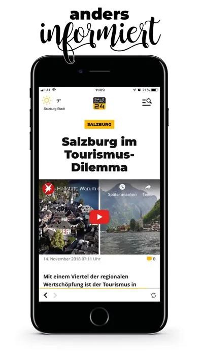 salzburg24.at - Nachrichten スクリーンショット