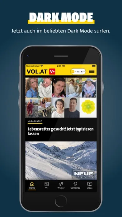 VOL.AT - Vorarlberg Online 스크린샷