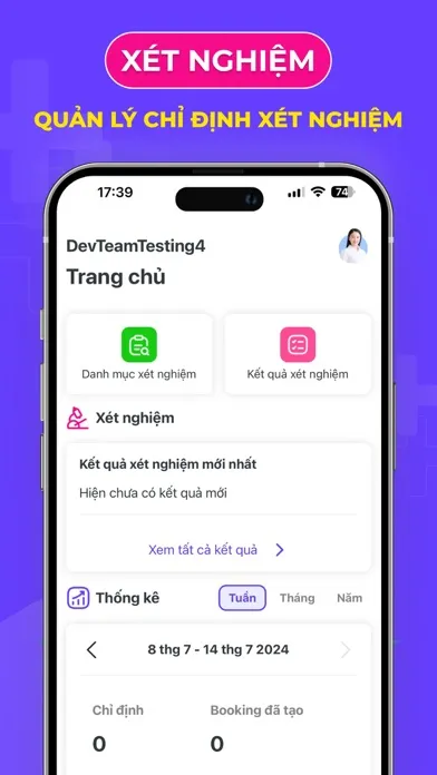 Medigo Xét Nghiệm Screenshots