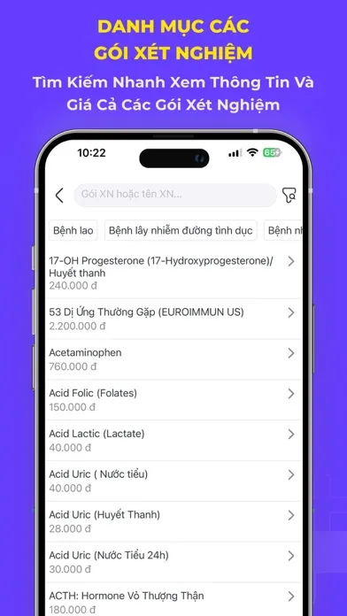 Medigo Xét Nghiệm Screenshots