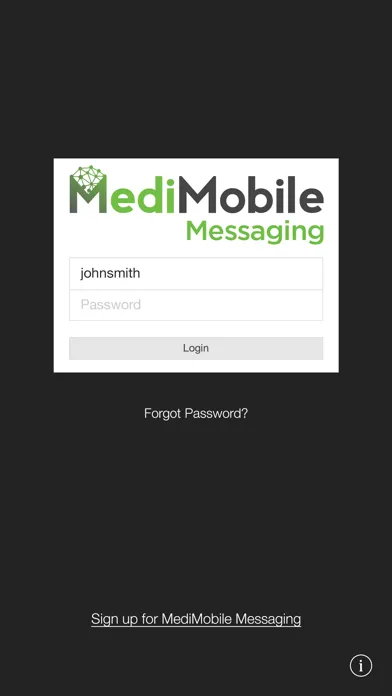 MediMobile Messaging应用截图