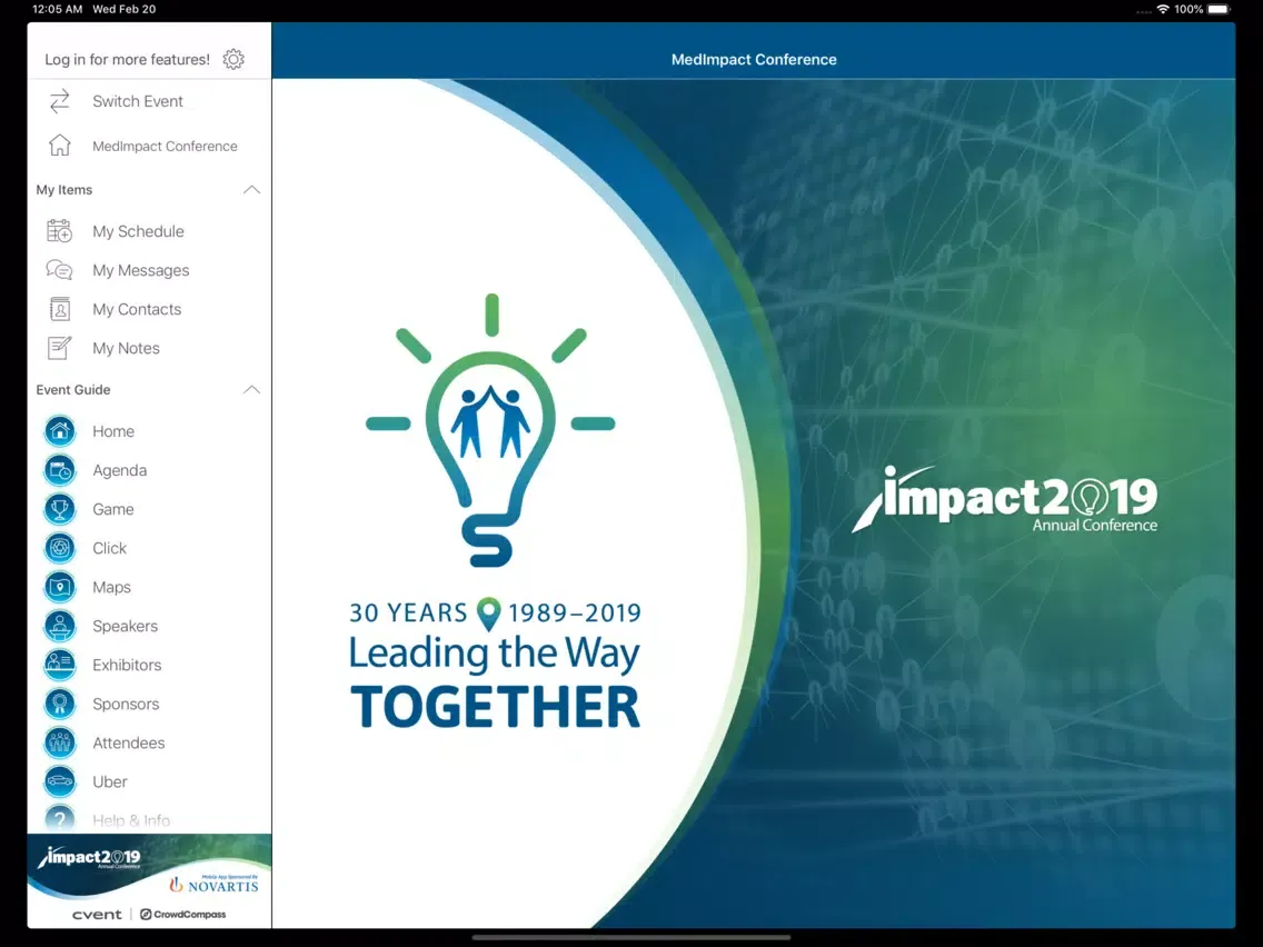 Impact2019 iPad  Screenshots