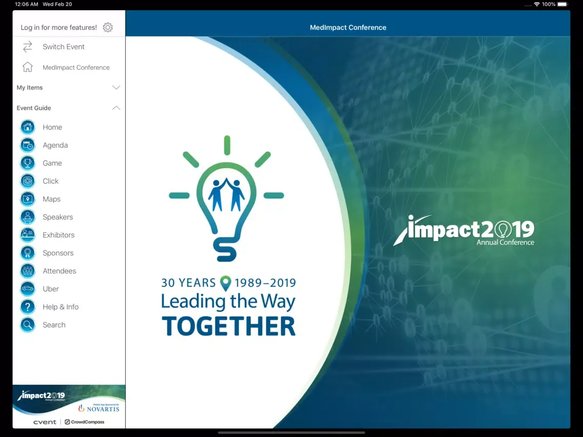Impact2019 iPad  Screenshots