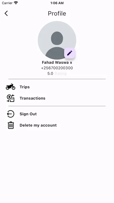 EasyRide App  (PH) سکرین شاٹس