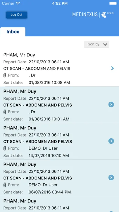 صور Medinexus Mobile for Patients