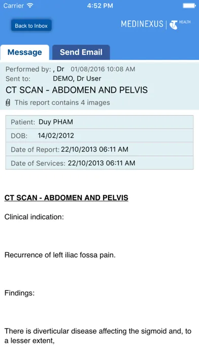 صور Medinexus Mobile for Patients
