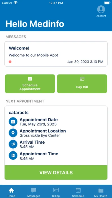 GEC Mobile App Screenshots