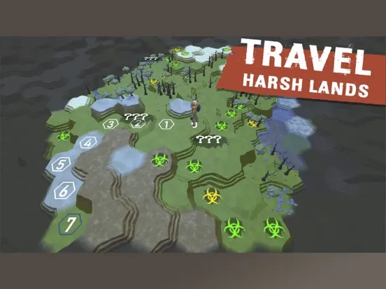 Capturas de tela do The Wastelander: Survival RPG iPad 