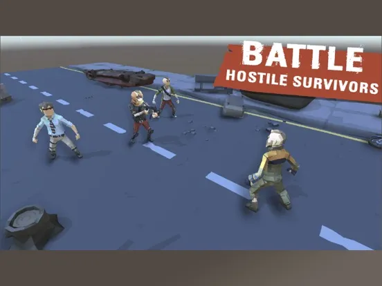 Capturas de tela do The Wastelander: Survival RPG iPad 