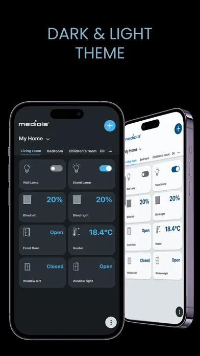 Скриншоты mediola connect
