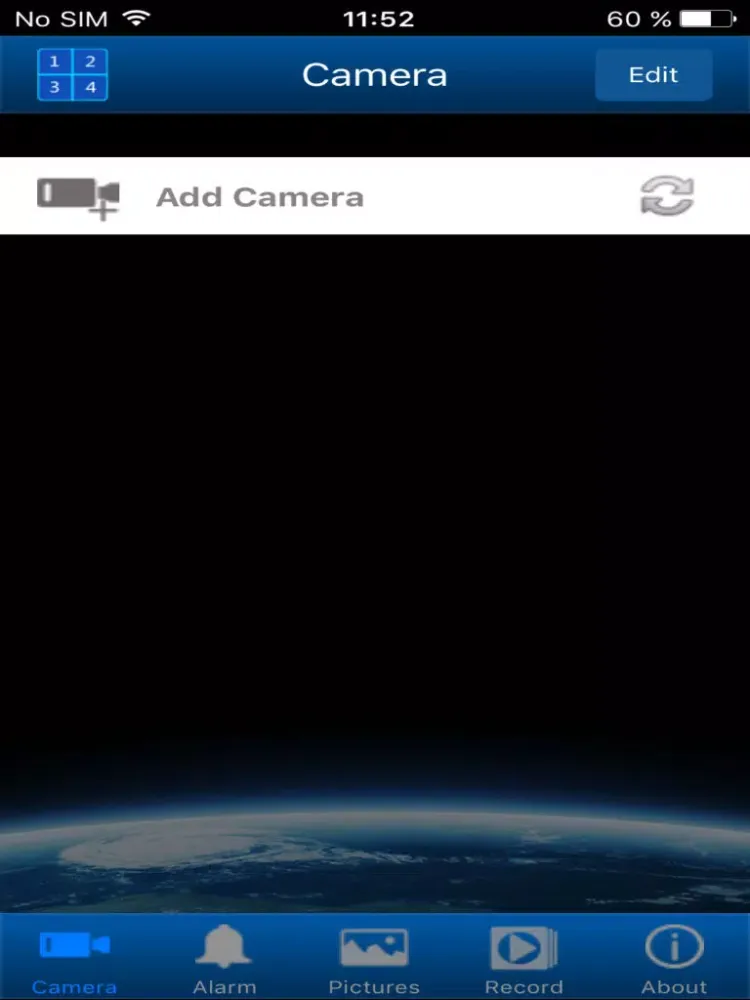 Tangkapan skrin MEDION LifeViewer 2 iPad 