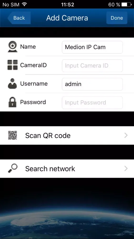 Tangkapan skrin MEDION LifeViewer 2