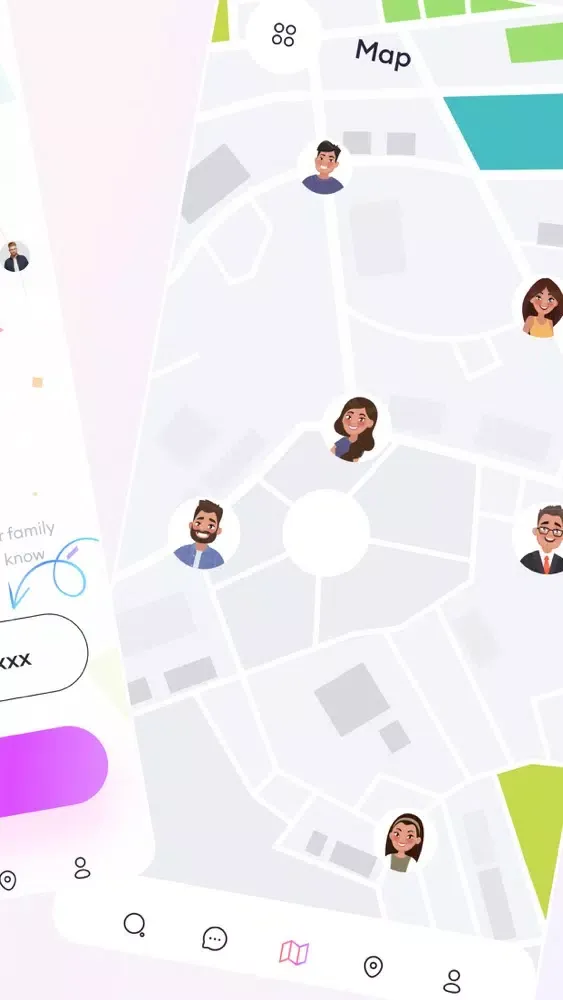 Скриншоты FindLoc|Friend Location Finder