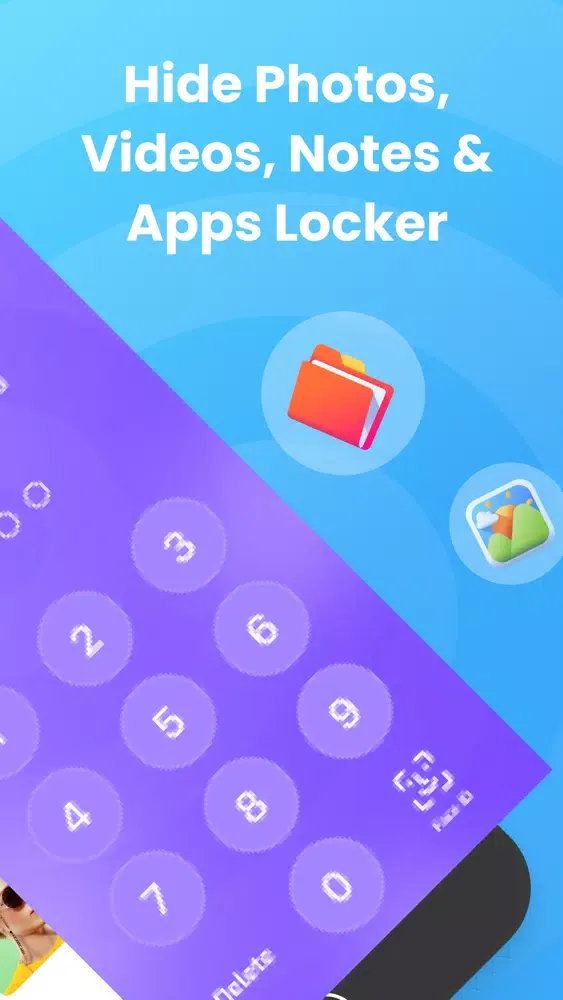 Captures d'écran de Gallery App Locker Photo Vault