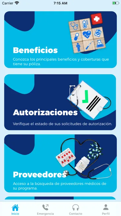 Zrzuty ekranu Conseguros
