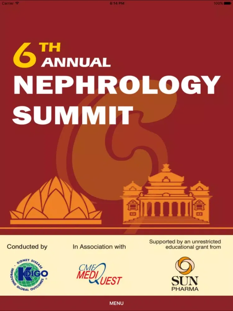 Nephrology Summit India 2016 iPad  سکرین شاٹس