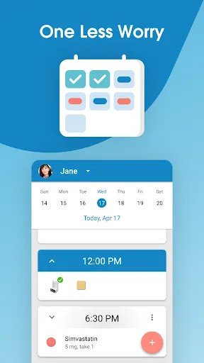 Capturas de pantalla de Medisafe Pill & Med Reminder