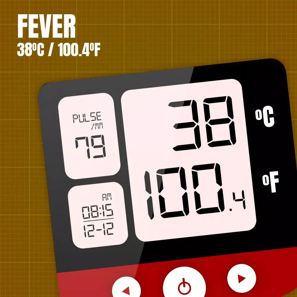 Tangkapan layar Thermometer Body Temperature