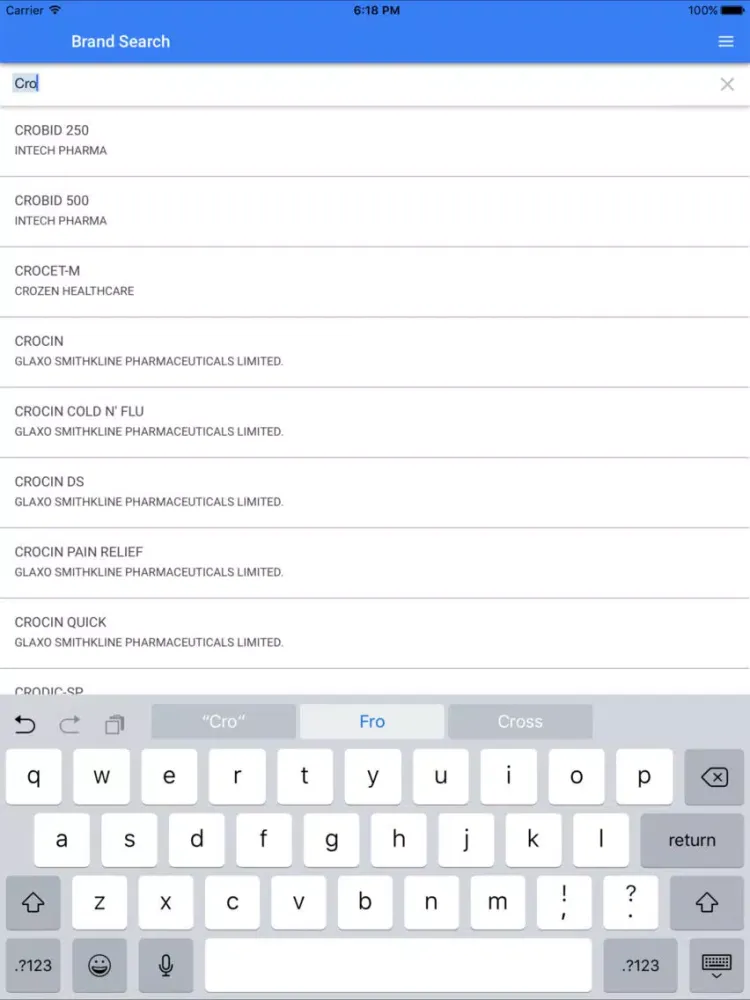 MedPocket Pro iPad  Screenshots