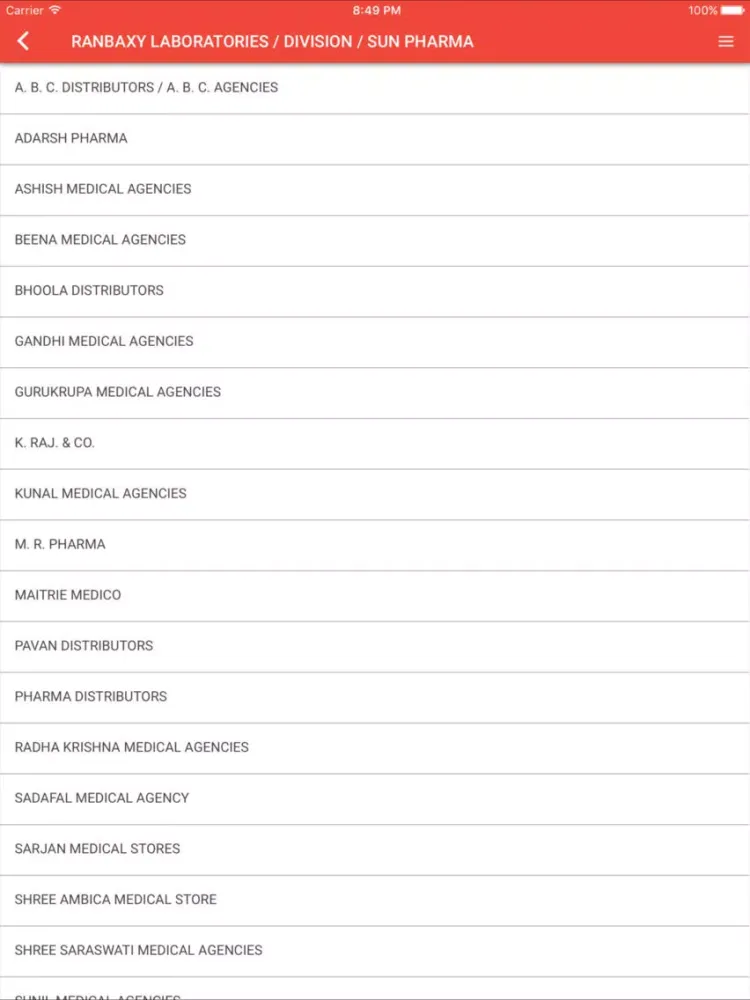 MedPocket Surat iPad  Screenshots