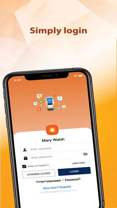 Скриншоты IMS Patient App